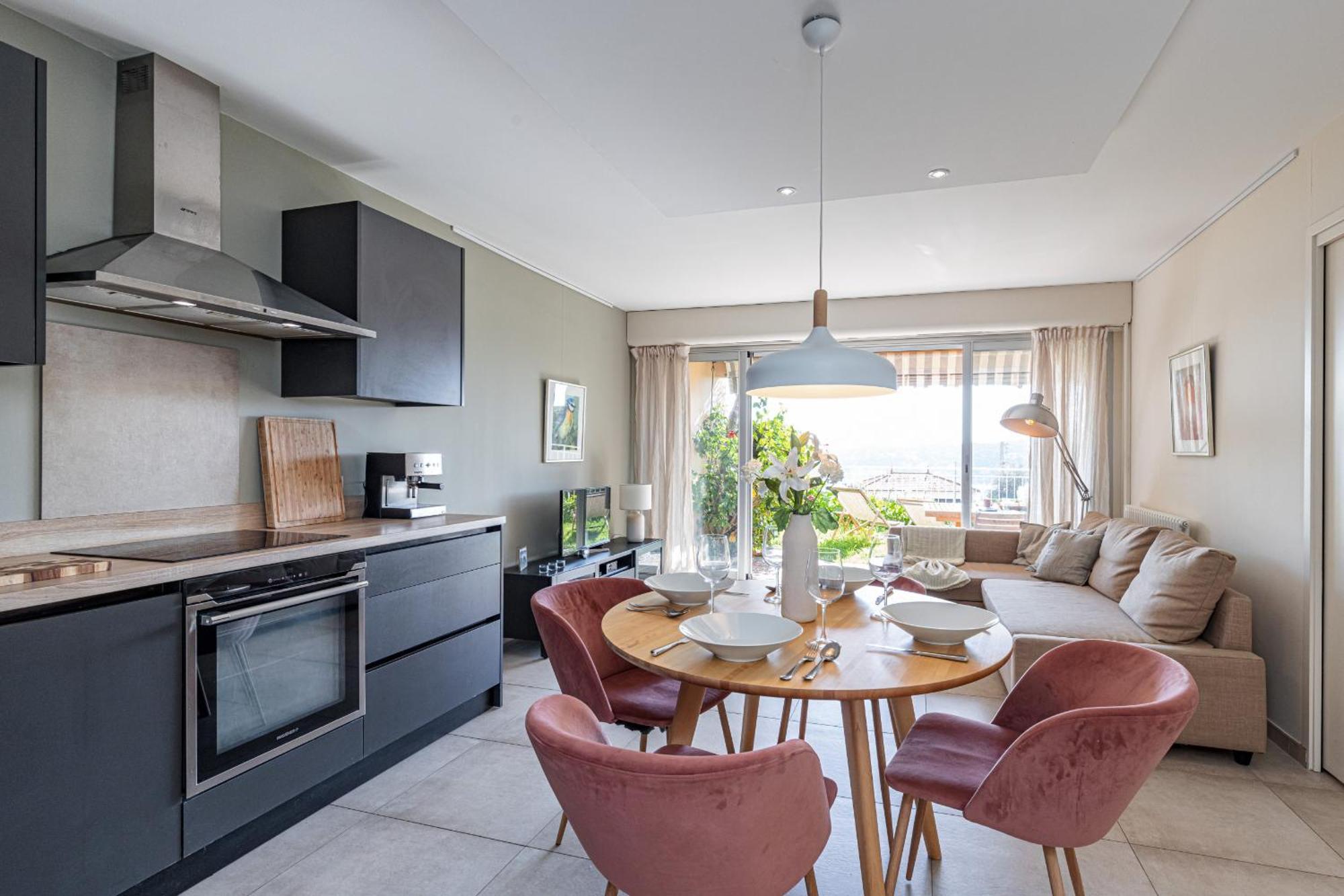2 Bdr Villefranche-Sur-Mer Sea View Parking And Swimming Pool Eksteriør bilde