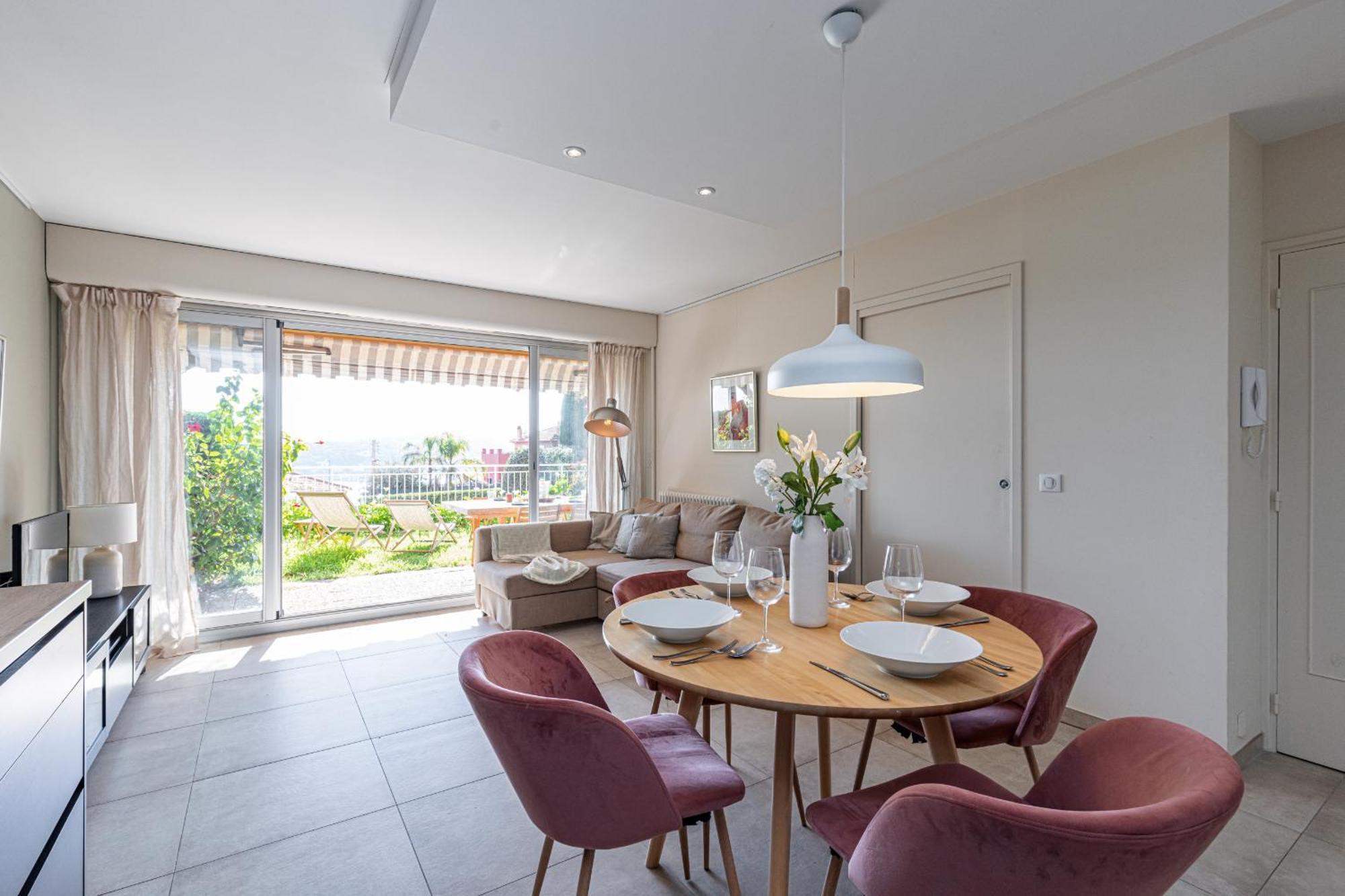 2 Bdr Villefranche-Sur-Mer Sea View Parking And Swimming Pool Eksteriør bilde