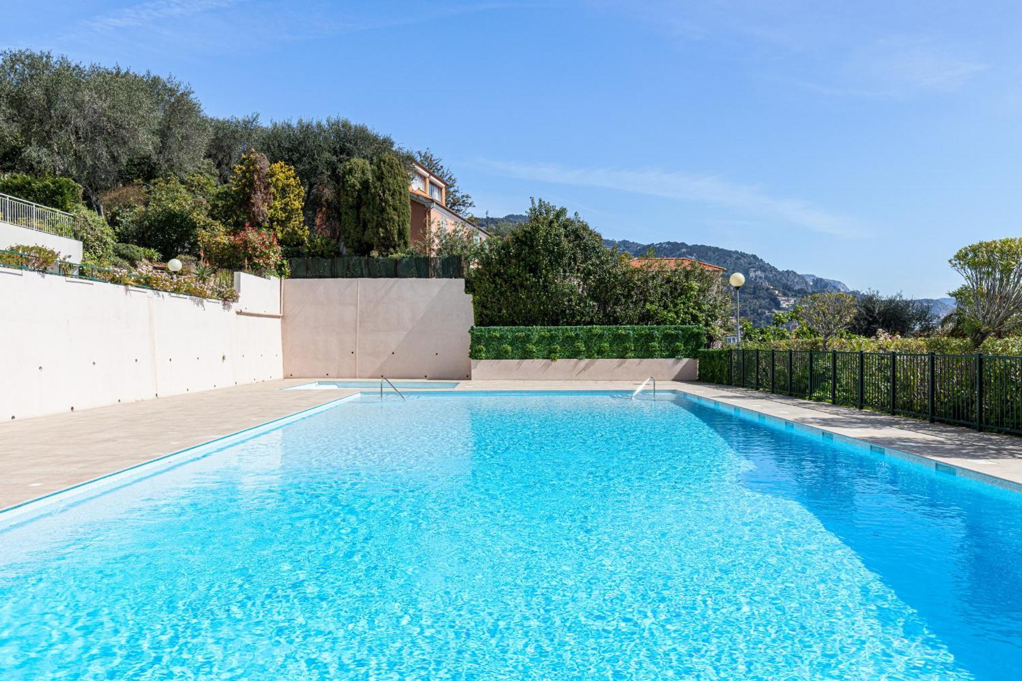 2 Bdr Villefranche-Sur-Mer Sea View Parking And Swimming Pool Eksteriør bilde