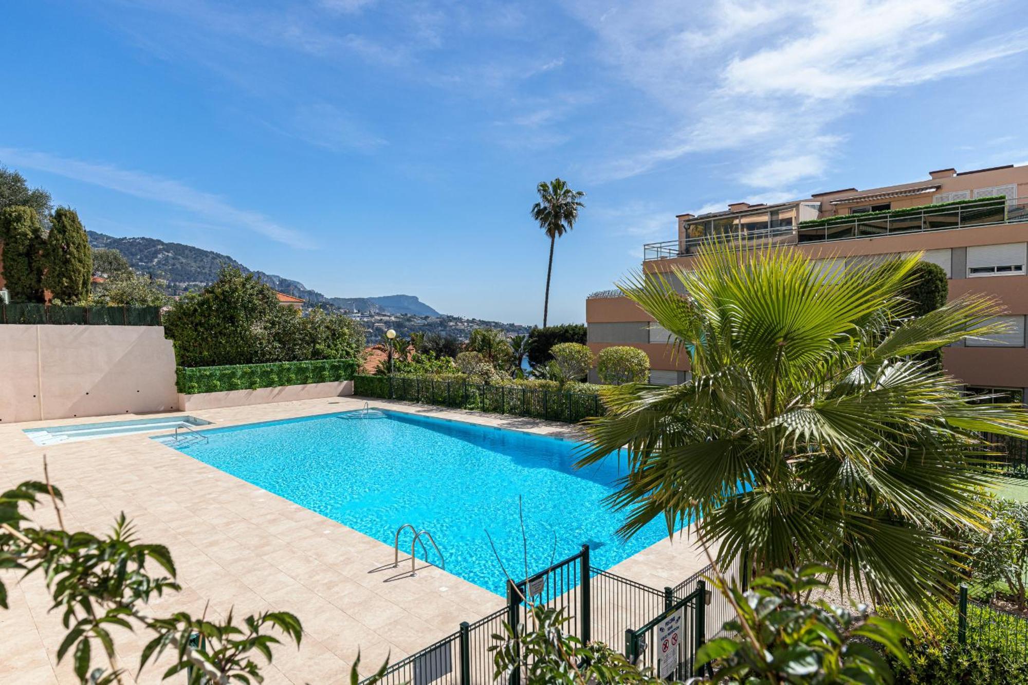 2 Bdr Villefranche-Sur-Mer Sea View Parking And Swimming Pool Eksteriør bilde