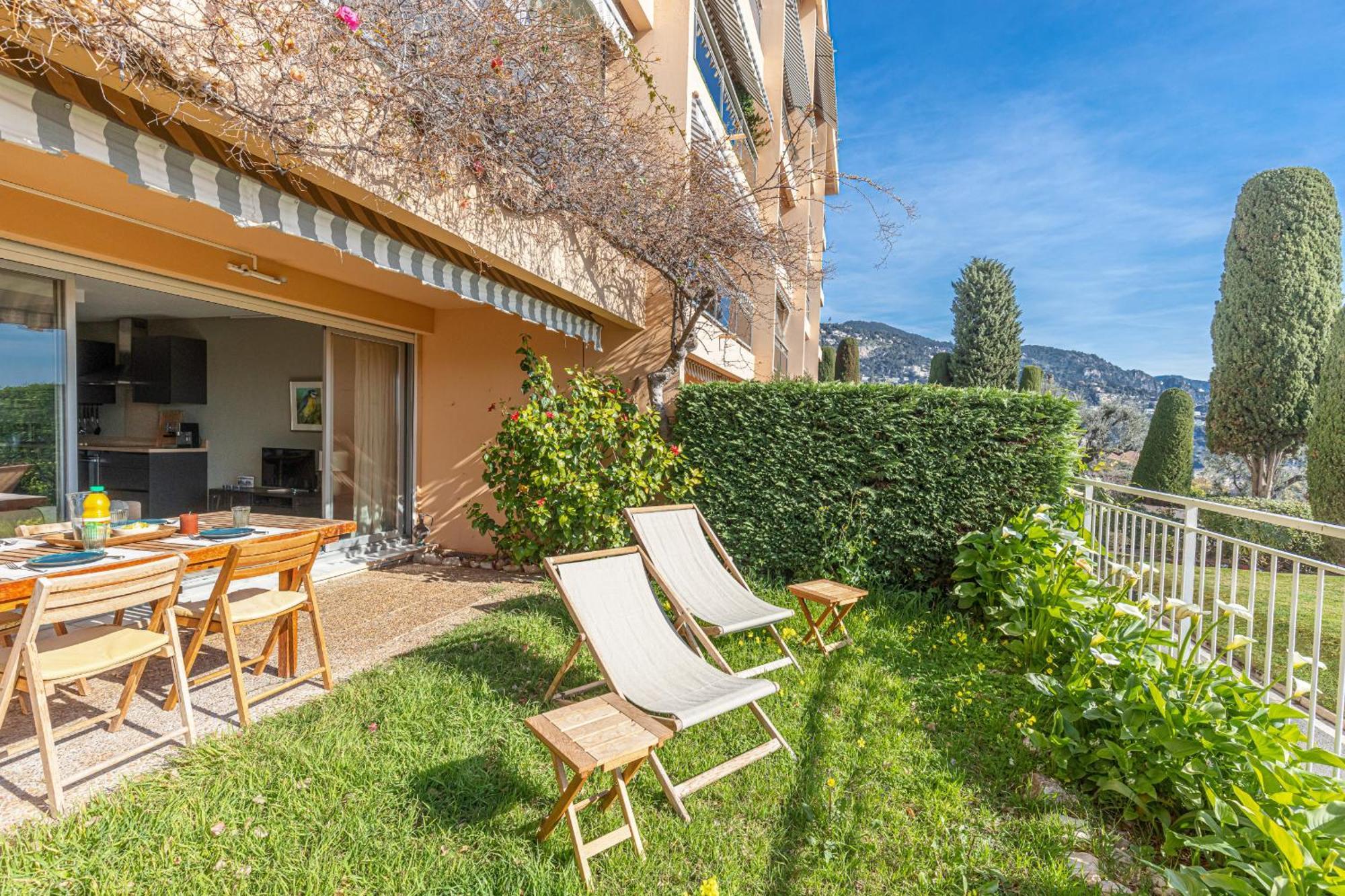 2 Bdr Villefranche-Sur-Mer Sea View Parking And Swimming Pool Eksteriør bilde