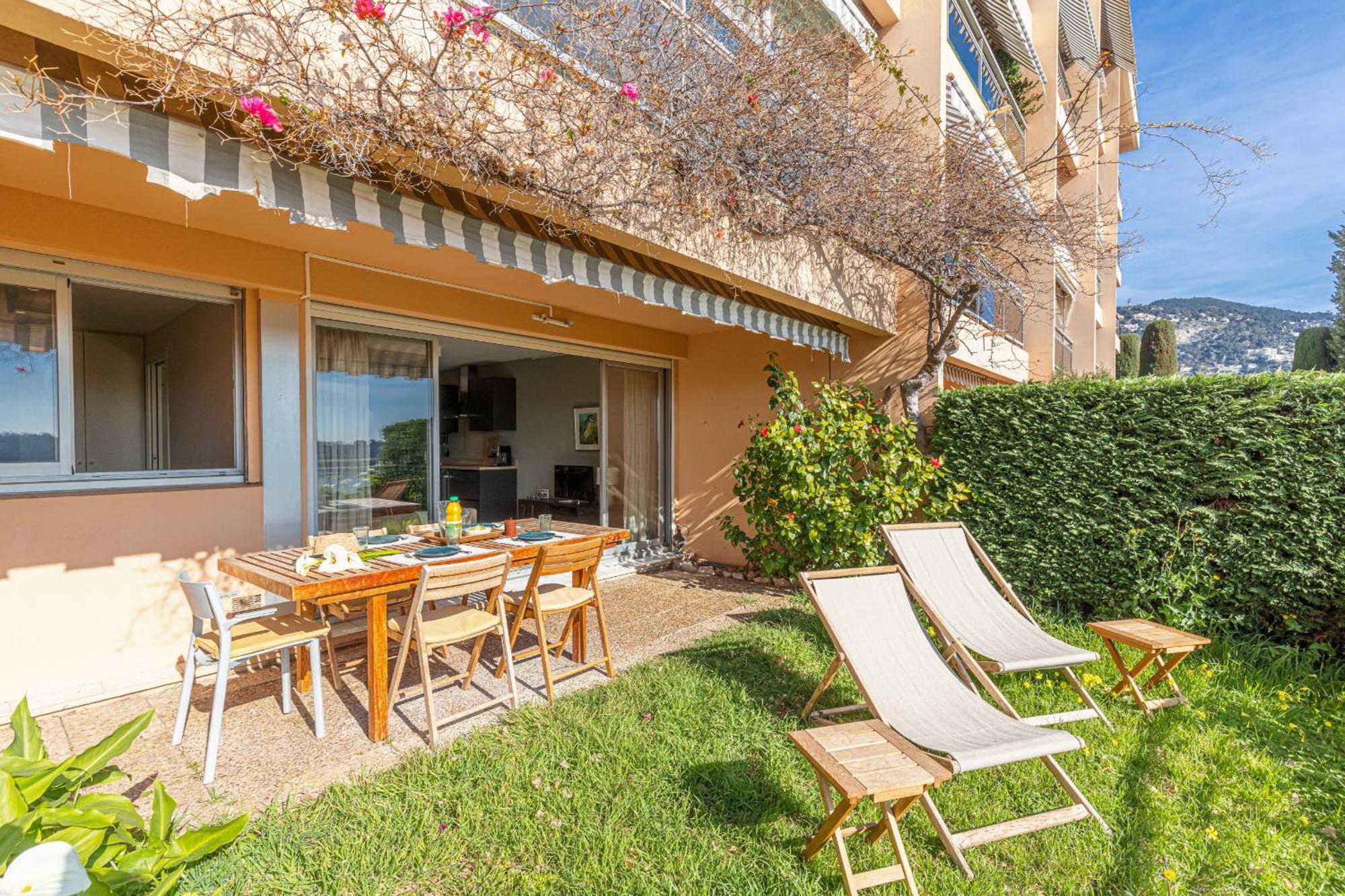 2 Bdr Villefranche-Sur-Mer Sea View Parking And Swimming Pool Eksteriør bilde