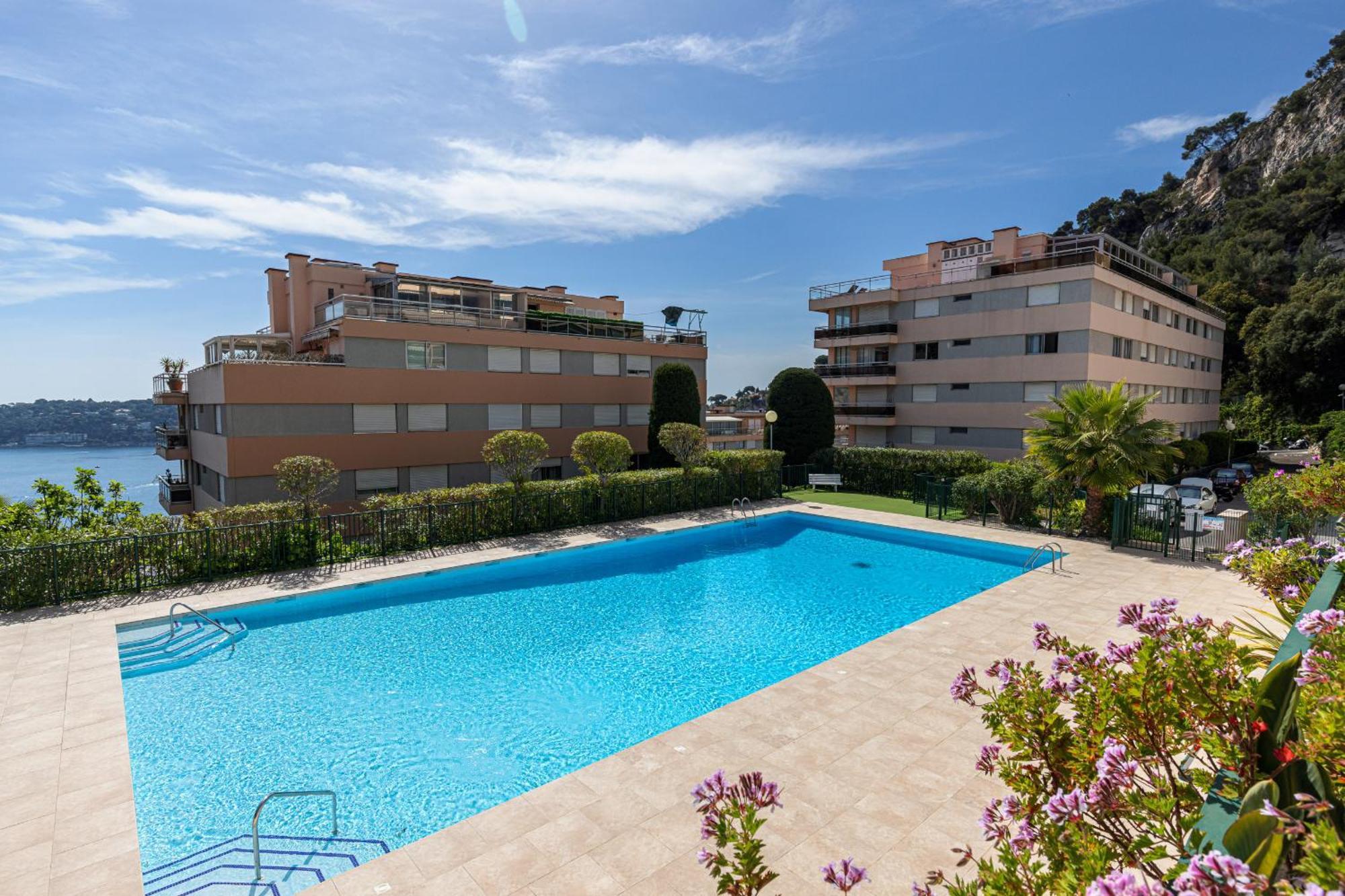2 Bdr Villefranche-Sur-Mer Sea View Parking And Swimming Pool Eksteriør bilde