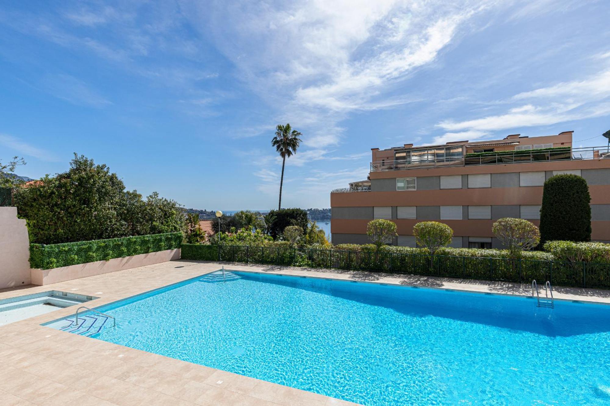 2 Bdr Villefranche-Sur-Mer Sea View Parking And Swimming Pool Eksteriør bilde