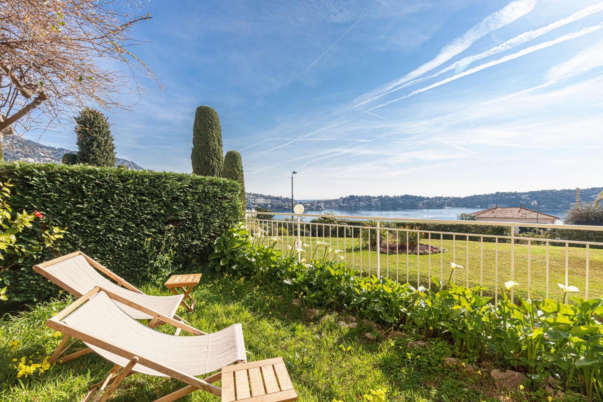 2 Bdr Villefranche-Sur-Mer Sea View Parking And Swimming Pool Eksteriør bilde